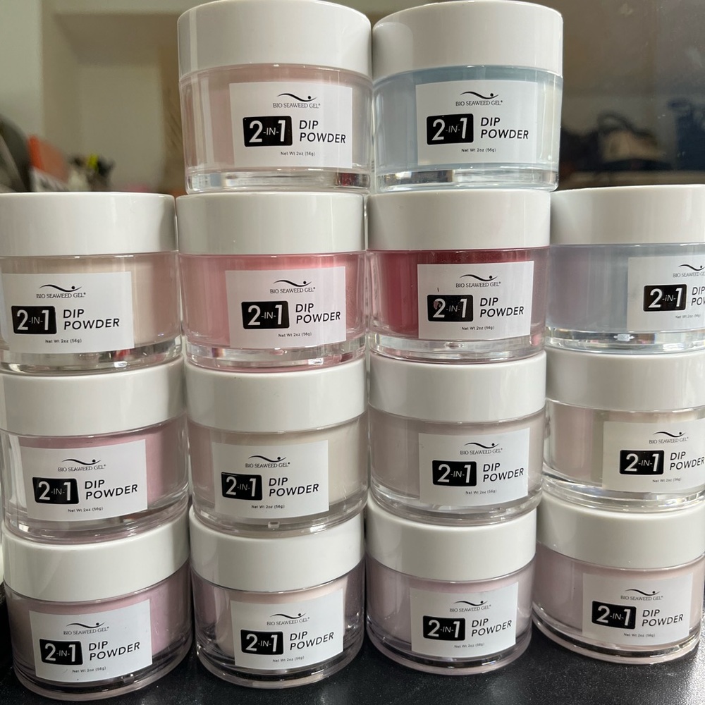 NAILS BIO SEAWEED GEL 2in1 Dip Powder 💅🏽